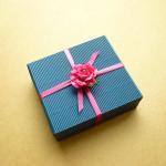 Small Metal Frame Blue Pouc..